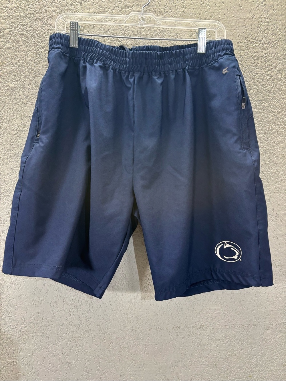 Colosseum Navy Athletic Shorts with Team Logo